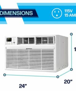 Arctic Wind - 12,000 BTU Through-the-Wall Air Conditioner - White 1