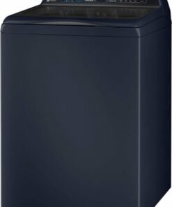 GE Profile - 5.3 Cu. Ft. High Efficiency Top Load Washer with Smarter Wash Technology, Easier Reach & Microban Technology - Sapphire Blue
