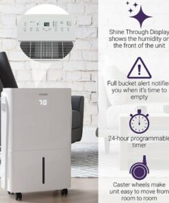 Freonic - 22 Pint Dehumidifier - White