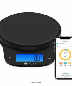 Etekcity - Smart Kitchen Scale - Black