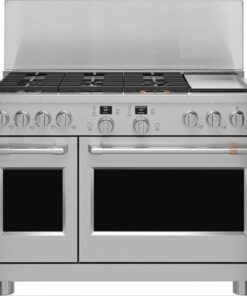 GE - 48" Professional 12" Backsplash - Stainless steel