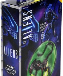 NECA - Aliens 7" Scale Action Figure - Ultimate Kenner Tribute Night Cougar Alien