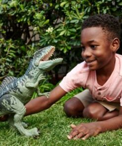 Jurassic World - Strike 'N Roar Giant Dino - Green/Grey