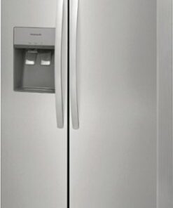Frigidaire - 22.3 Cu. Ft. Side-by-Side Refrigerator - Stainless steel 0