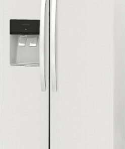 Frigidaire - 22.3 Cu. Ft. Side-by-Side Refrigerator - White