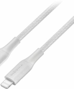 Insignia™ - 6' Lightning to USB-C Charge-and-Sync Cable - White