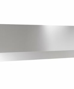 Zephyr - Cypress 54 in. 1200 CFM Wall Mount Range Hood with LED Light - Stainless steel