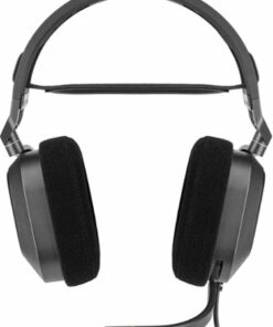CORSAIR - HS80 RGB WIRED Dolby Atmos Gaming Headset for PC with Broadcast-Grade Omni-Directional Microphone - Carbon