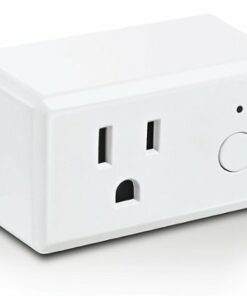 FEIT ELECTRIC - Indoor Smart Wi-Fi Single Outlet Wall Plug - White