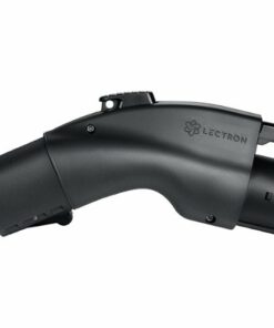 Lectron - Tesla to J1772 EV Charger Adapter for J1772 Electric Vehicle - Black
