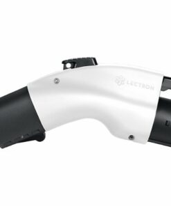 Lectron - Tesla to J1772 EV Charger Adapter for J1772 Electric Vehicle - White