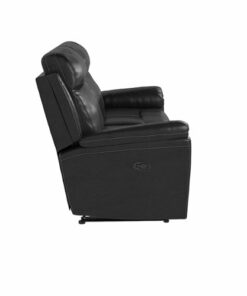 Relax A Lounger - Pendelton Reclining Loveseat - Black