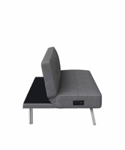 Serta - Corlanus Convertible Sofa - Charcoal