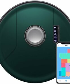 bObsweep - PetHair SLAM Wi-Fi Connected Robot Vacuum and Mop - Jade