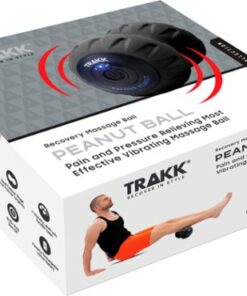 TRAKK - PeanutMulti Speed Vibrating Recovery Roller - Black