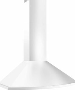 Zephyr - Savona 36 in. 600 CFM Wall Mount Range Hood with LED Light - White