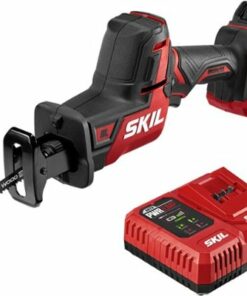 Skil - PWR CORE 20 Brushless 20V Compact Reciprocating Saw with Battery and Auto PWR JUMP Charger