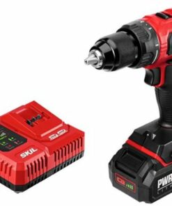 Skil - PWR CORE 20 Brushless 20V 1/2-In Drill Driver Kit with PWR JUMP Charger - Red