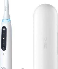 Oral-B - iO Series 5 Rechargeable Electric Toothbrush w/Brush Head - White