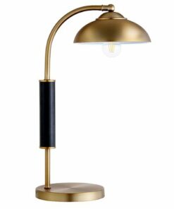 Camden&Wells - Denton Table Lamp - Brass/Matte Black