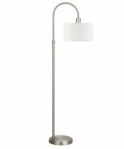 Camden&Wells - Veronica Floor Lamp - Brushed Nickel