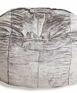 Lovesac - Charcoal Wombat Phur Supersac - Gray