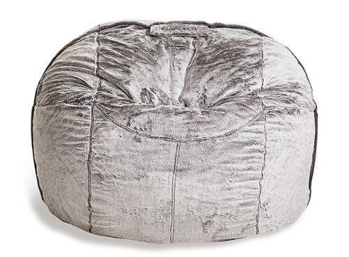 Lovesac - Charcoal Wombat Phur Supersac - Gray