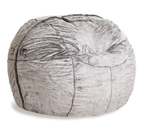 Lovesac - Charcoal Wombat Phur Moviesac - Gray