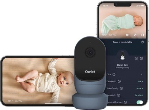 Owlet - Cam 2, HD Video Baby Monitor - Bedtime Blue