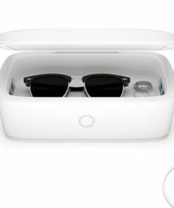 Einova - Eggtronic Mundus UV-C Sanitizer 10W Wireless Charging Pad for Qi-enabled Devices - White