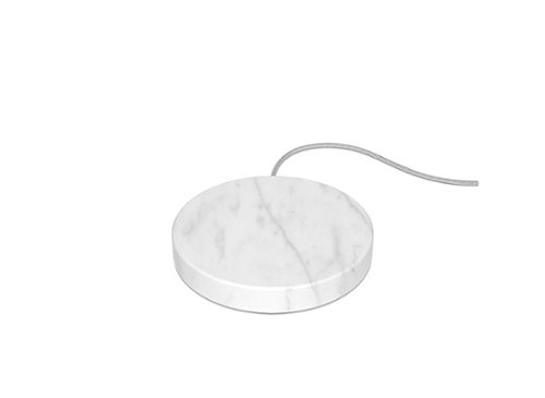 Einova - Eggtronic Stone 10W Wireless Charging Pad for Qi-enabled Devices - White Marble