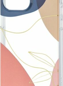 Insignia™ - Hard-Shell Case for iPhone 14 Pro Max - Abstract