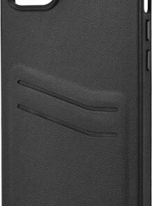 Insignia™ - Leather Wallet Case for iPhone 14 Plus - Black