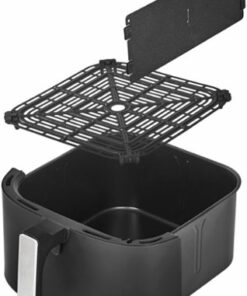 Bella Pro Series - 8-qt. Digital Air Fryer with Divided Basket - Black