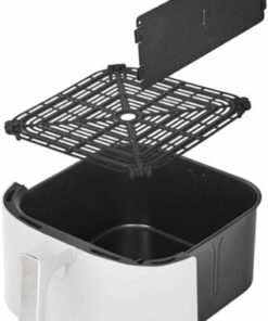 Bella Pro Series - 8-qt. Digital Air Fryer with Divided Basket - White