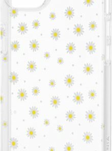 Insignia™ - Hard-Shell Case for iPhone 14 and iPhone 13 - Daisy