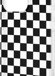 Insignia™ - Hard-Shell Case for iPhone 14 Pro - Checkers