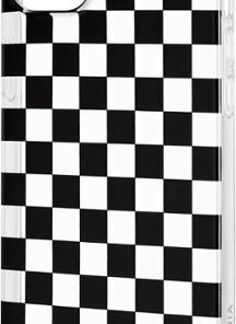 Insignia™ - Hard-Shell Case for iPhone 14 Plus - Checkers