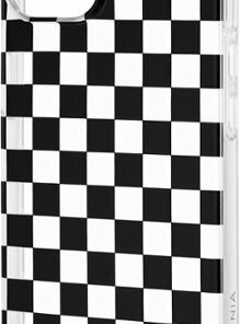 Insignia™ - Hard-Shell Case for iPhone 14 and iPhone 13 - Checkers