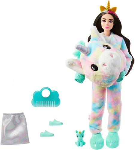Barbie - Cutie Reveal Unicorn Doll