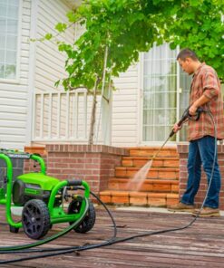 Greenworks - 3000 PSI Pro Electric Pressure Washer (2 GPM) - Green