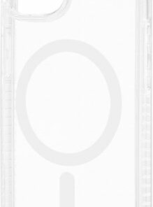 Insignia™ - Hard-Shell Case with MagSafe for iPhone 14 and iPhone 13 - Clear