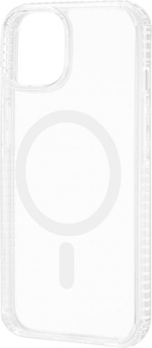 Insignia™ - Hard-Shell Case with MagSafe for iPhone 14 and iPhone 13 - Clear