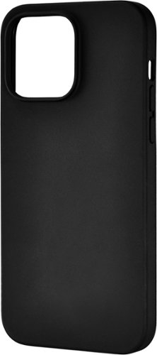 Insignia™ - Liquid Silicone Case with MagSafe for iPhone 14 Pro Max - Black