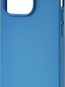 Insignia™ - Liquid Silicone Case with MagSafe for iPhone 14 Pro - Blue