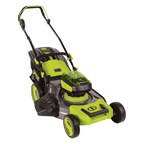 Sun Joe - 48-Volt iON+ Cordless Lawn Mower Kit - Green