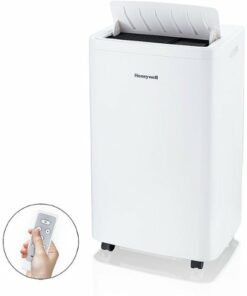 Honeywell - 700 Sq. Ft. Portable Air Conditioner with Dehumidifier - White