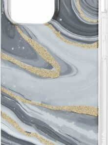 Insignia™ - Hard-Shell Case for iPhone 14 Pro - Marble