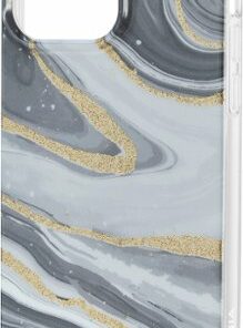 Insignia™ - Hard-Shell Case for iPhone 14 Pro Max - Marble