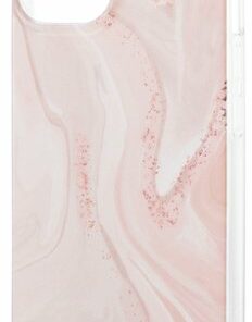 Insignia™ - Hard-Shell Case for iPhone 14 and iPhone 13 - Pink Marble